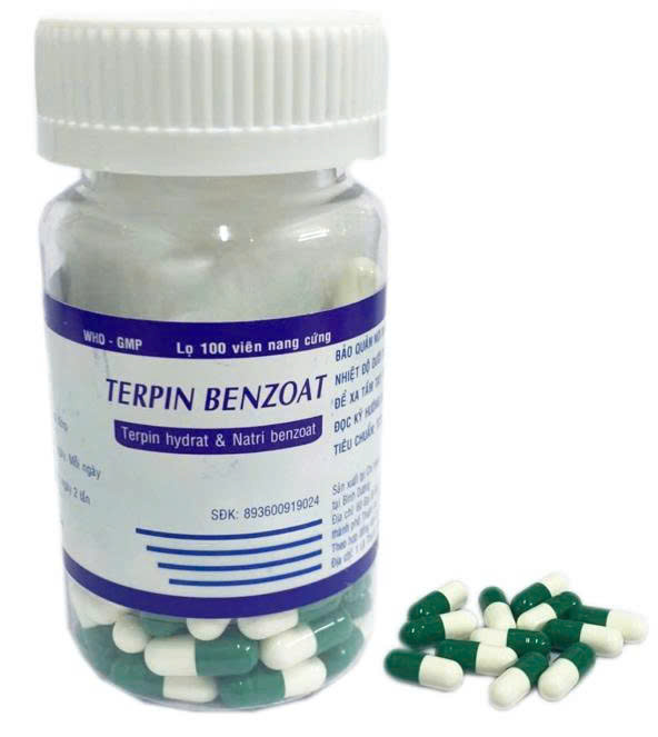 TERPIN BENZOATE (Nang, C/100v)